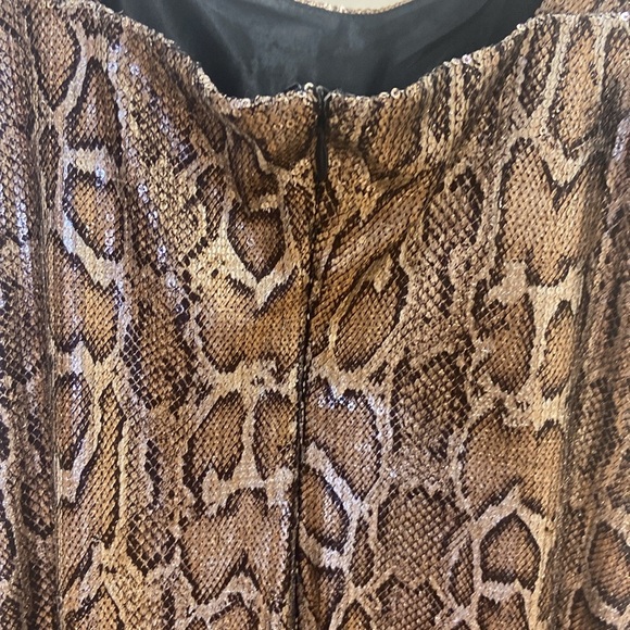 L'AGENCE Auden Sequin Snake Dress - Picture 8 of 8